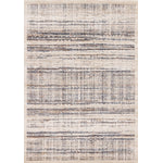 Sadie Casual Contemporary Area Rug - Grey Beige - 5' X 8'
