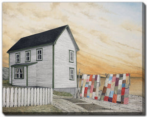 Sunset Quilts Wall Art - Multi-Colour - 30 X 45