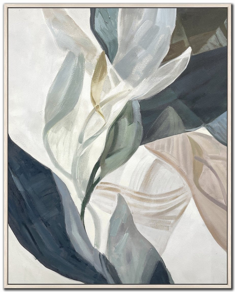 Layered Silence II Wall Art - Multi-Colour - 30 X 24