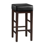 Pittsville Bar Stool - Espresso, Black - Set of Two