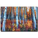 Autumn Blaze Wall Art - Orange - 38 X 60