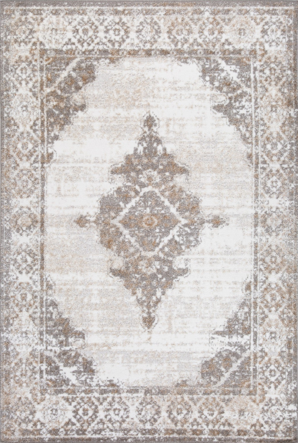 Uptown 8' X 11' Area Rug - Grey/Cream