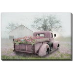 Rustic Romance Wall Art - Pink - 30 X 45