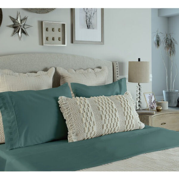 Nilus Twin Sheet Set - Teal