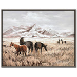 Companions Wall Art - Brown - 36 X 48