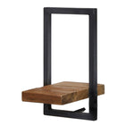 Bayan Metal Frame Wall Box V - Teak