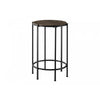 Remi Side Table - Black/Brown