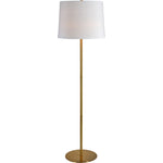 Flora Floor Lamp - Antique Brass