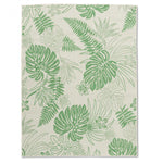 Cabana Palm Leaves Indoor/Outdoor Rug - 8' x 10' - Green