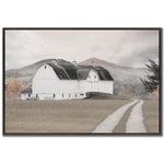 Country Calm Wall Art - White/Black/Grey - 30 X 45