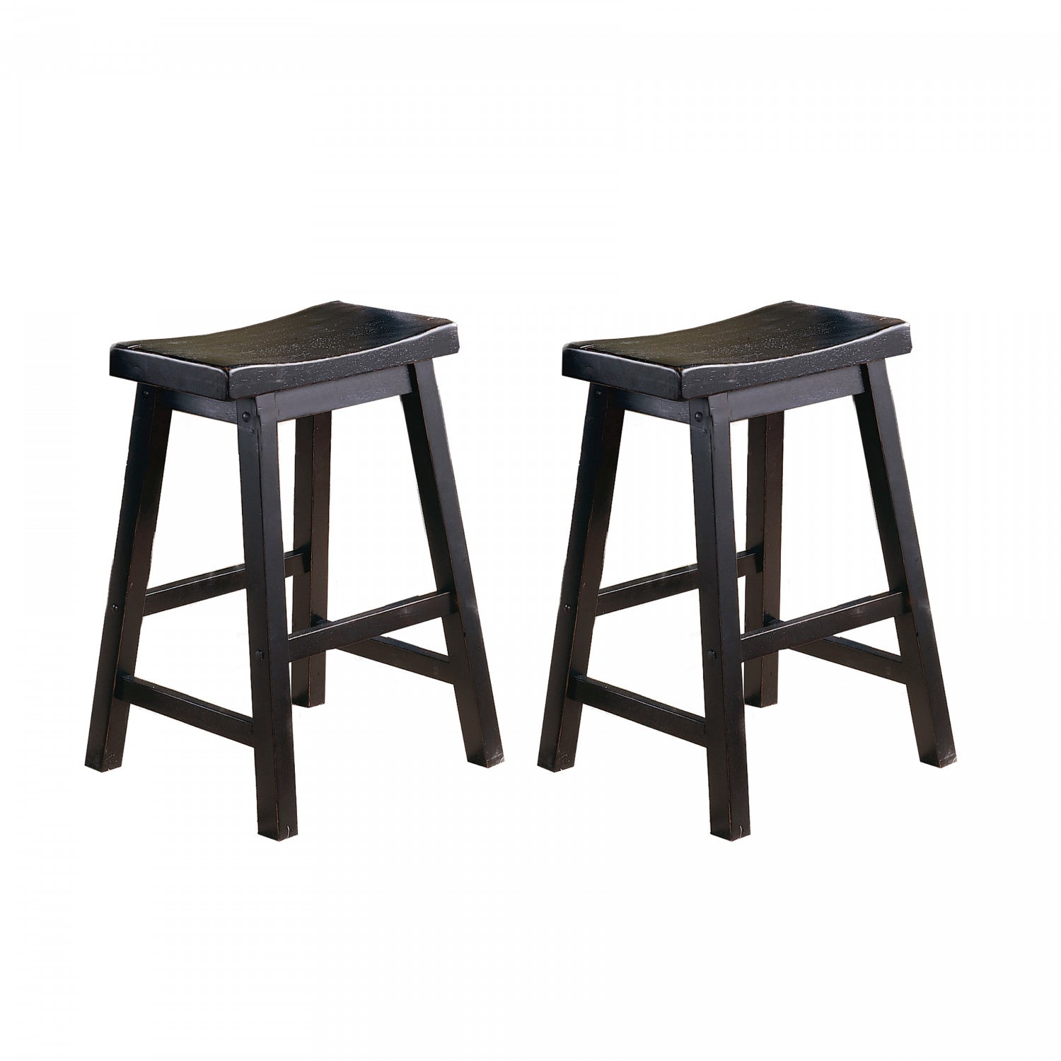 Colt Counter Stool - Black - Set of Two
