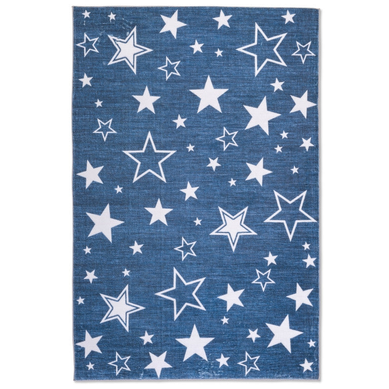 Dreamland Stars Rug - 4' x 6' - White