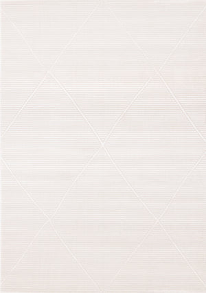 Logan Modern Lines Area Rug - Cream - 8' X 11'