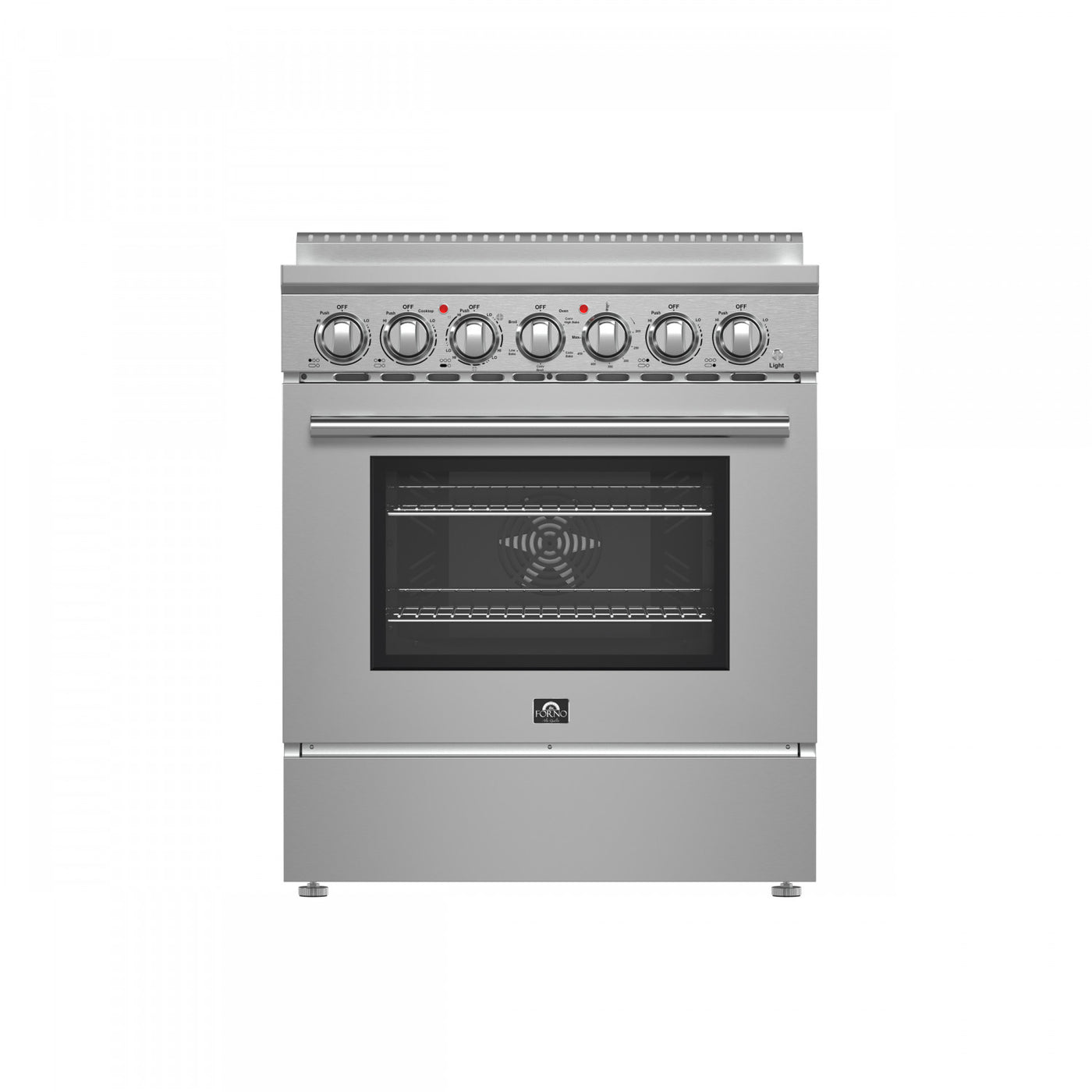 Forno Paolo Stainless Steel Freestanding Electric Range With True Convection (4.38 Cu. Ft.) - FFSEL6011-30