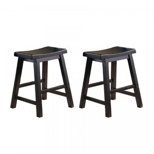 Colt Dining Stool - Black - Set of Two