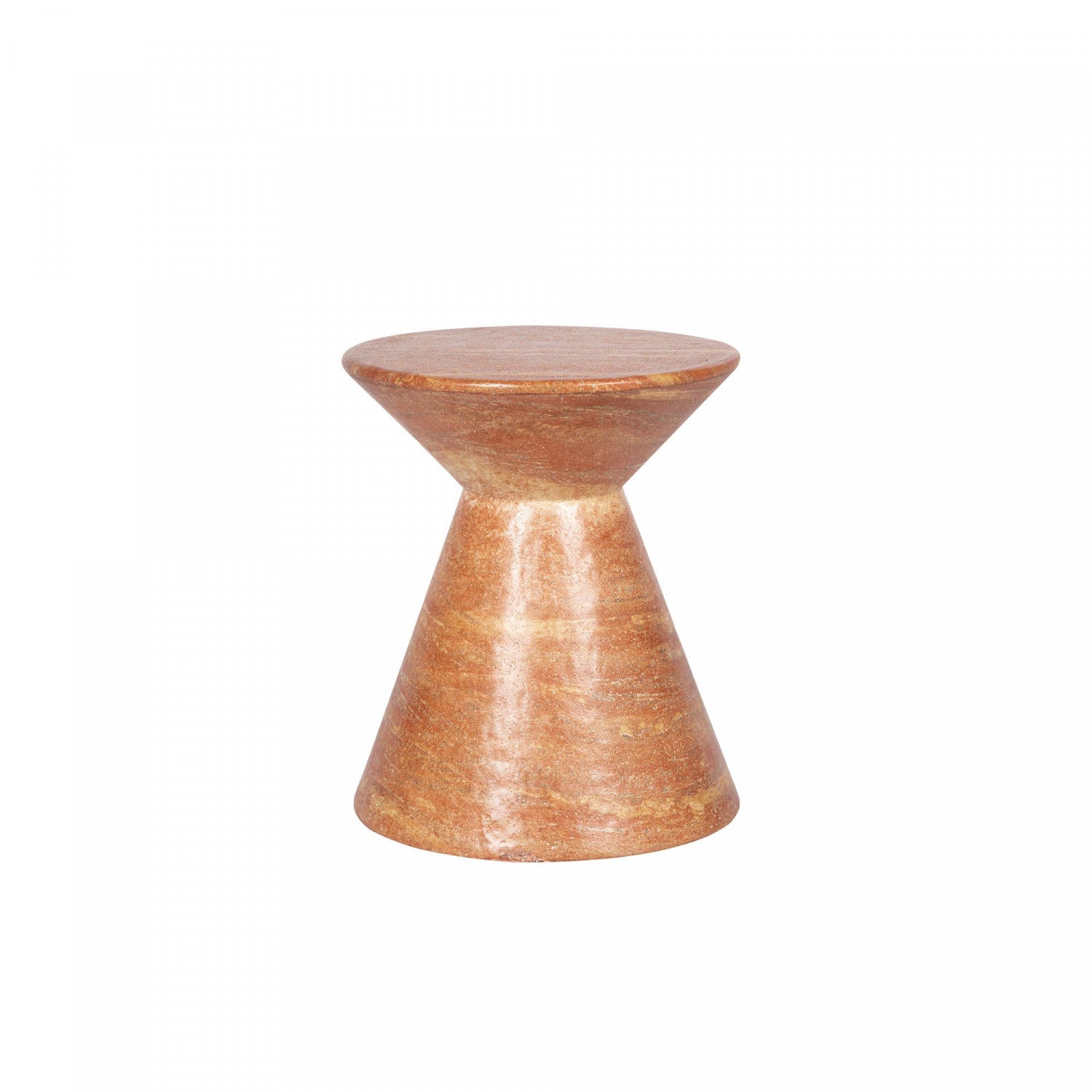 Veylia Side Table - Terra Cotta