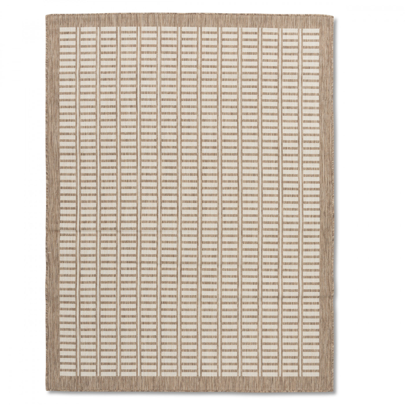 Cabana Lattice Indoor/Outdoor Rug - 8' x 10' - Brown