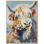Pasture Portrait Wall Art - Multi-Colour - 32 X 24