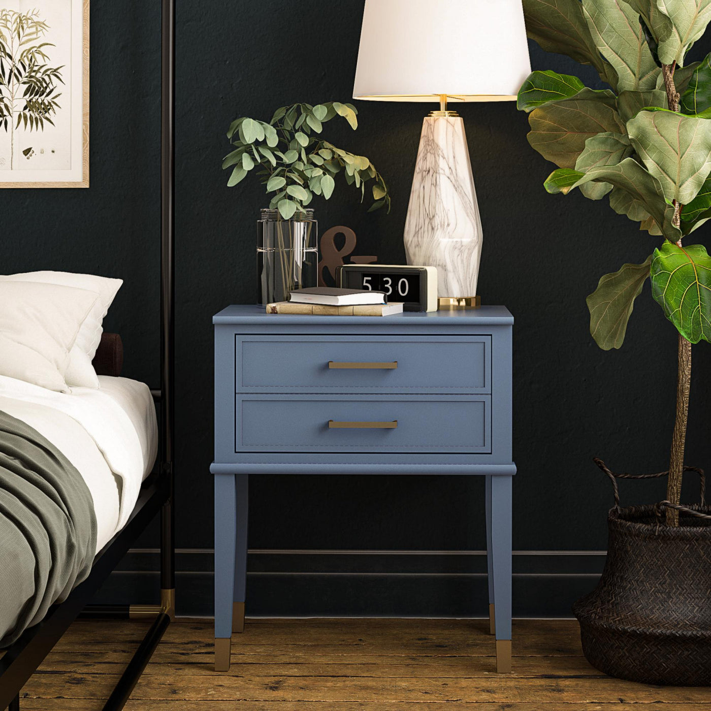 Westerleigh End Table - Stone Blue