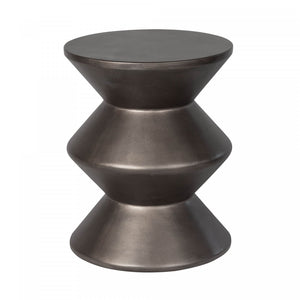 Gavrin Inverted Side Table - Bronze