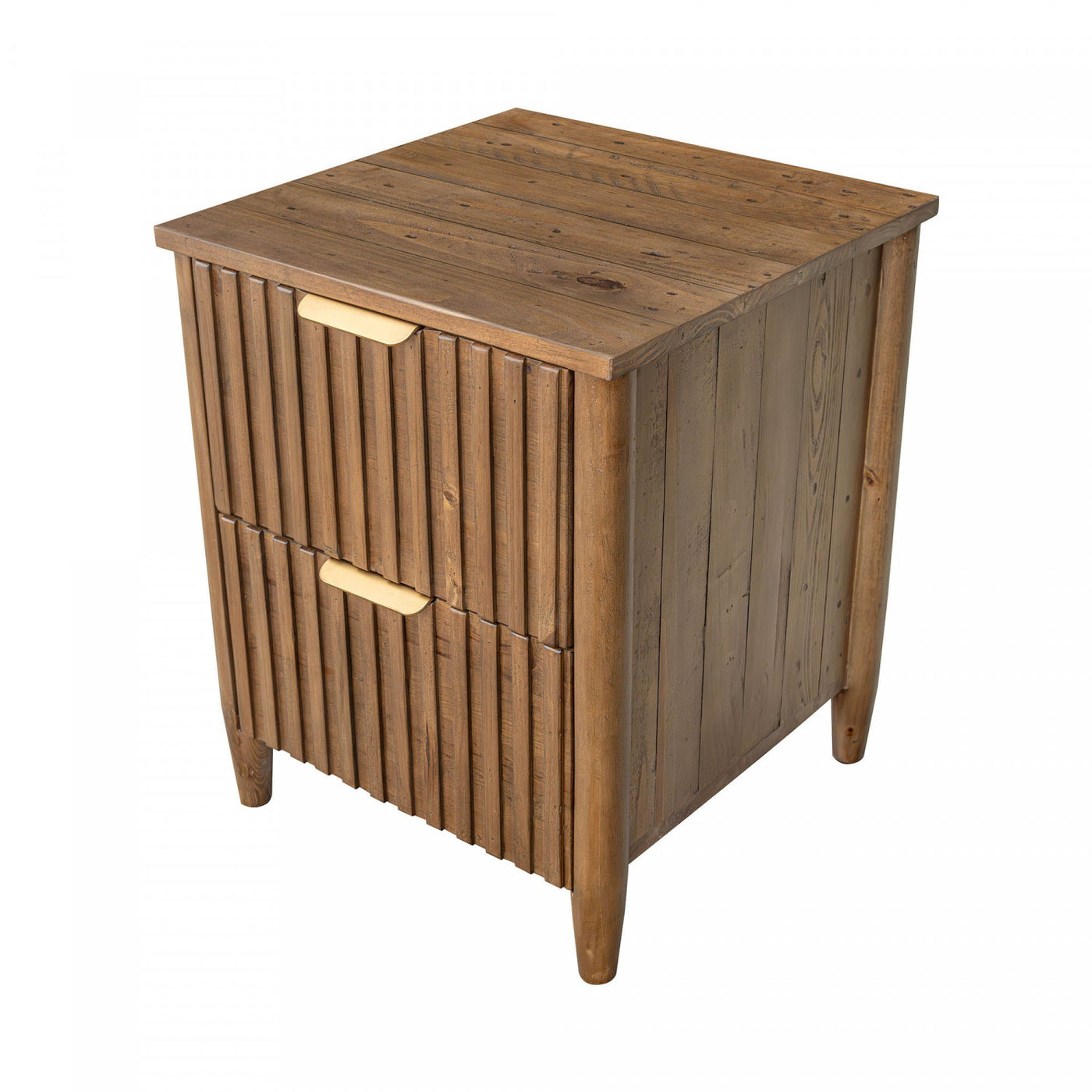 Branswell 2 Drawer Night Table - Brown