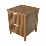 Branswell 2 Drawer Night Table - Brown