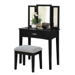 Campbell Vanity Table Set - Black