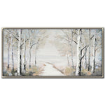 Morning Walk Wall Art - Neutral - 28 X 56
