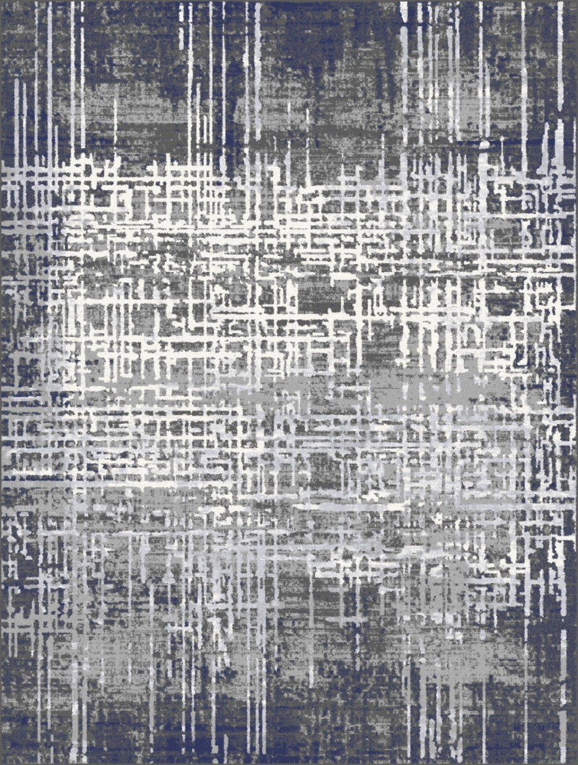 Donte 5' X 8' Area Rug - Blue/Taupe