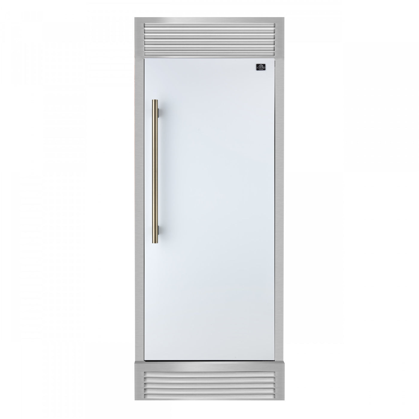 Forno Maderno 28" White Built-in Convertible Refrigerator/Freezer with Right Swing Door (13.6 Cu. Ft.) - FFFFD1722-32RSG-WHT
