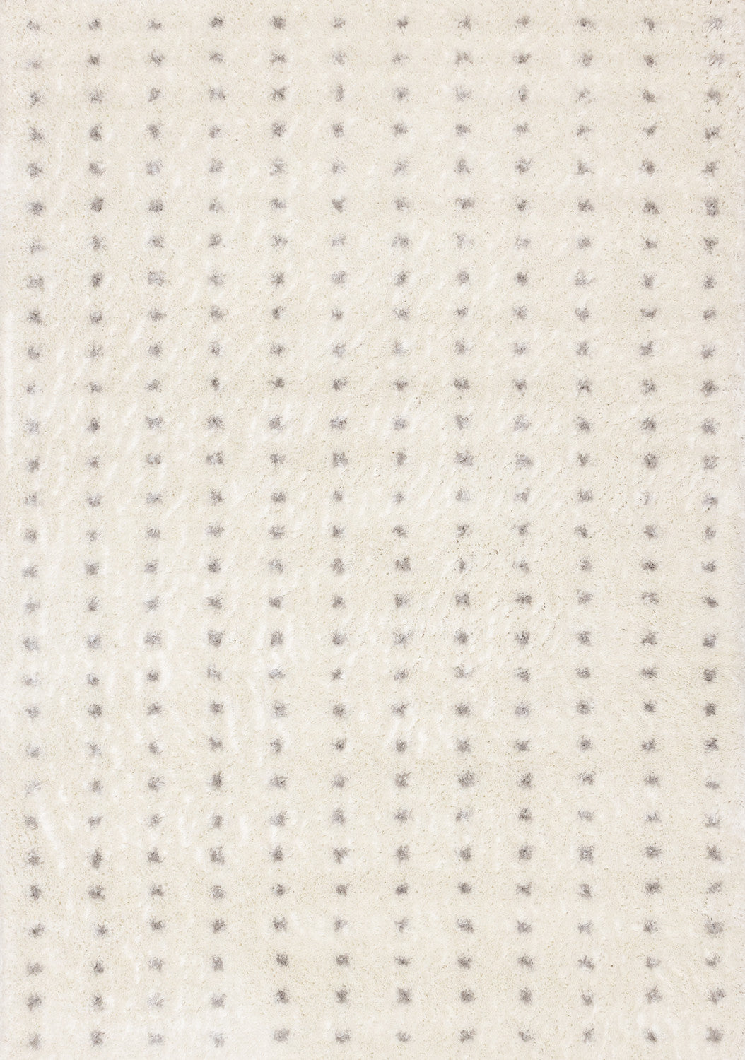 Palmer Casual Contemporary Speckled Area Rug - White Grey - 7' X 10'