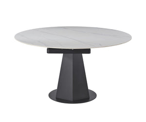 Akira Extendable Dining Table - Snowy White