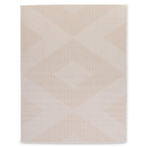 Cabana Diamonds Indoor/Outdoor Rug - 8' x 10' - Beige