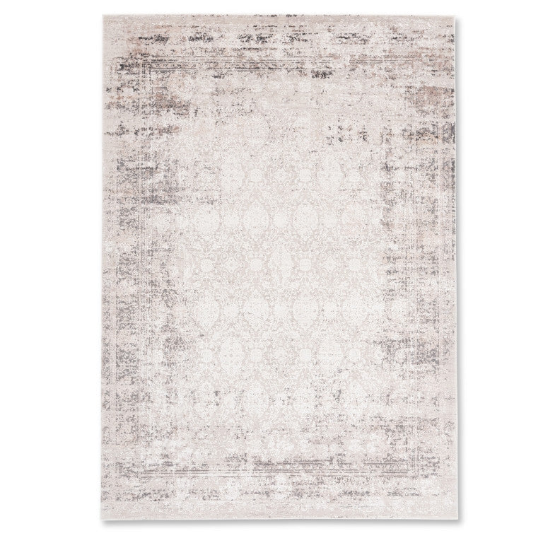 Skadi Mosaic Rug - 5' x 8' - Grey/Beige