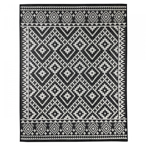 Cabana Tribal Indoor/Outdoor Rug - 3' x 5' - Black