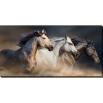 Freedom Gallop Wall Art - Brown - 30 X 60