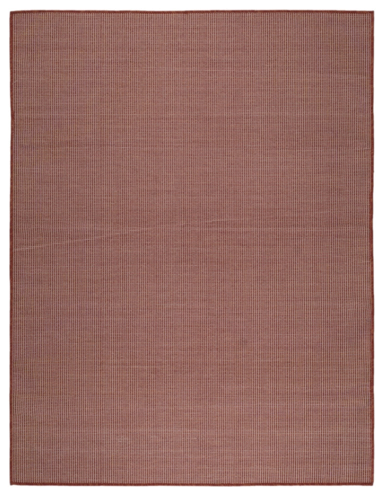 Calypso Crosshatch Outdoor Rug - 3' x 5' - Red