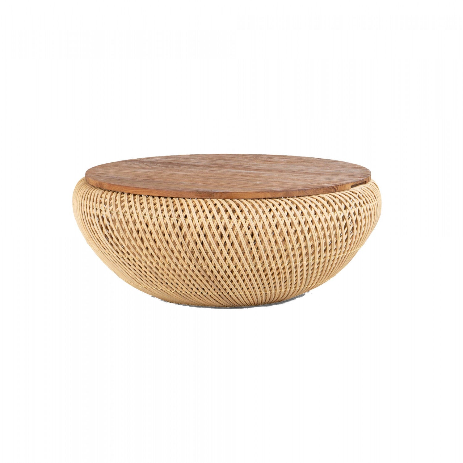 Bayan Wave Coffee Table - Natural