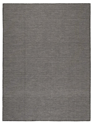 Calypso Crosshatch Outdoor Rug - 5' x 7' - Grey