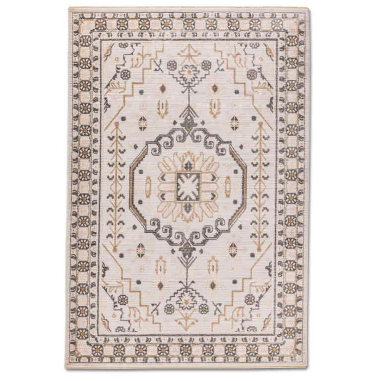 Alpena Medallion Rug - 3' x 5' - Almond Cream