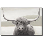 Majestic Highland Wall Art - Grey - 22 X 28