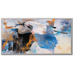 Flight Through Colour Wall Art - Multi-Colour - 18 X 36