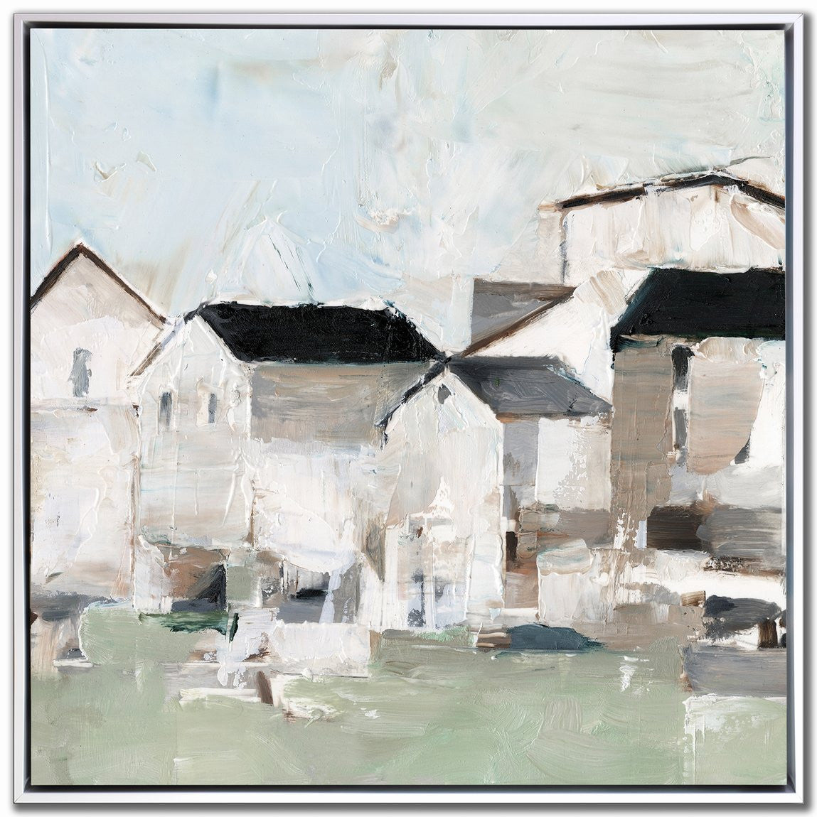 Layers of Home II Wall Art - Neutral - 24 X 24