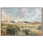 Echoes of the Plateau Wall Art - Green - 32 X 48