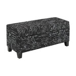 India Ottoman - Black