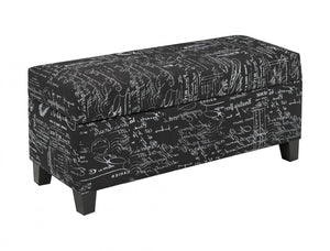 India Ottoman - Black