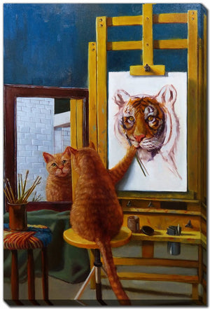 The Artist Within Wall Art - Multi-Colour - 16 X 20