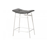 Baffin Counter Stool - White/Grey - Set Of Two