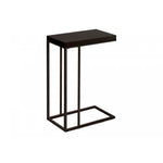 Zivo Side Table - Espresso/Bronze