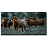 Guardians of the Field Wall Art - Brown - 30 X 60